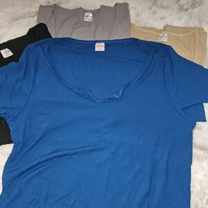 Classic Blue Short Sleeve Women's Tee